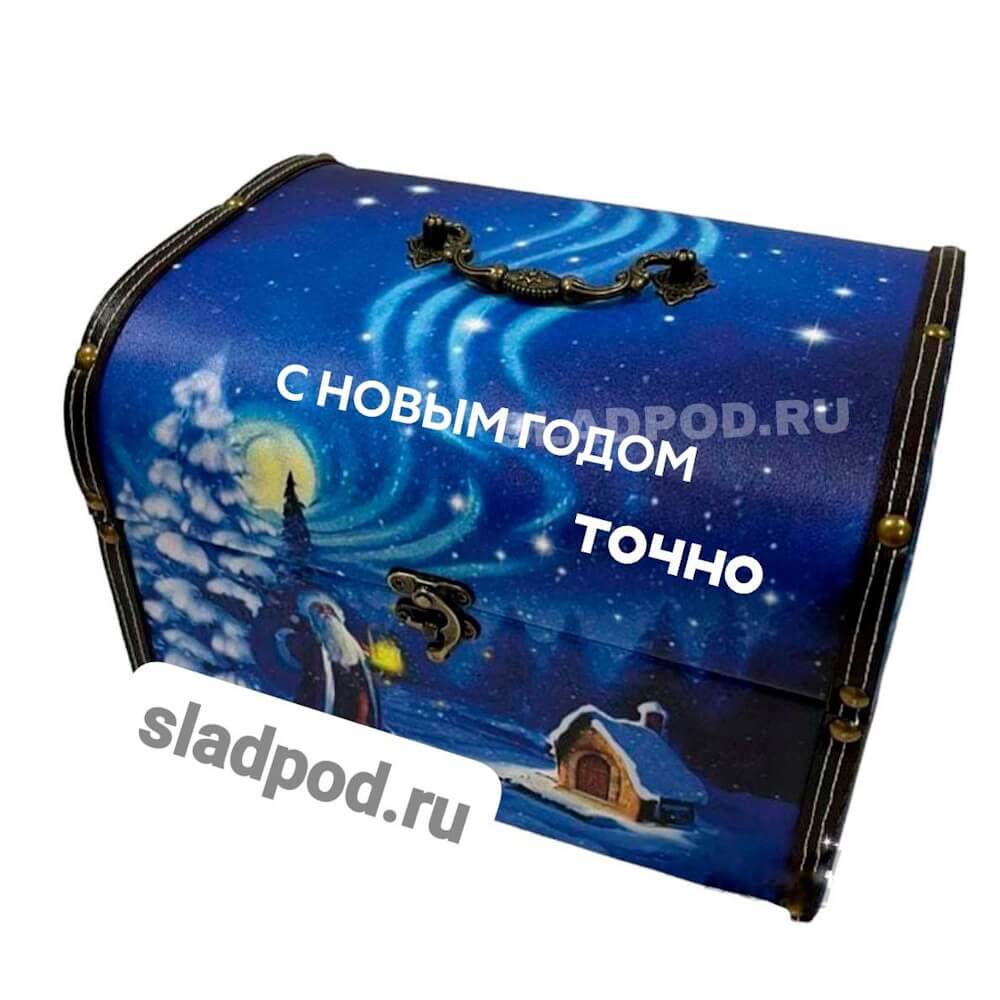 Брендирование | Сундучок на выбор дерево-кожа с вашим цветом и логотипом